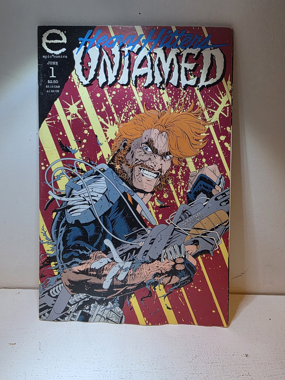 Heavy Hitters Untamed #1 Comic Book - Red & Yellow Cover